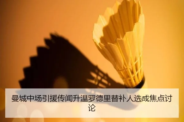 曼城中场引援传闻升温罗德里替补人选成焦点讨论